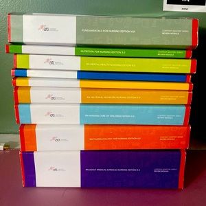 ATI RN Nursing Review Books